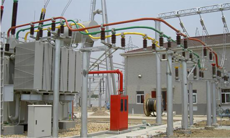 管型母線安裝.jpg 管型母線安裝.jpg